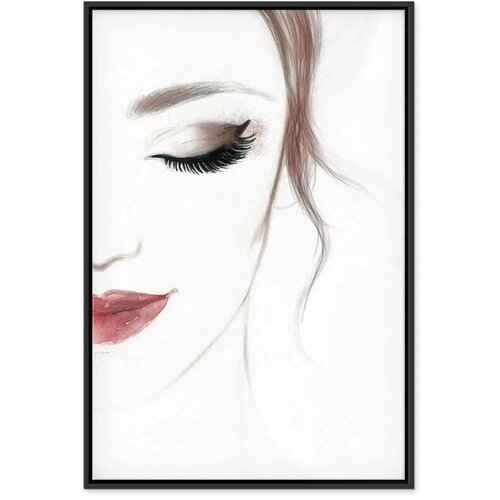  Slika - Delicate Beauty (1 Part) Vertical 40x60 U crnom drvenom okviru Slike