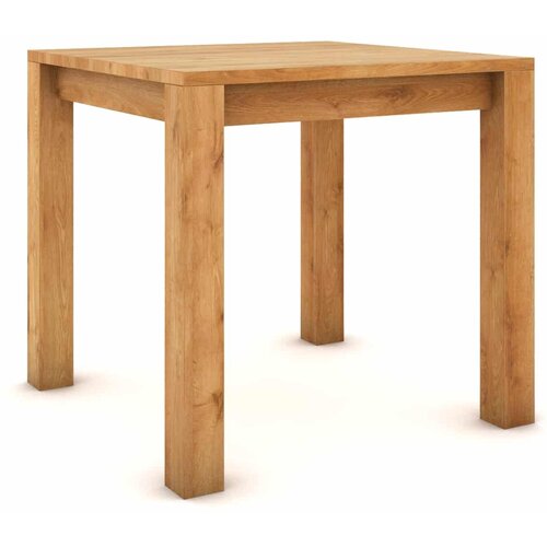  Hrastov stol 80 x 80 cm, prirodan, svilenkasto polumat Slike
