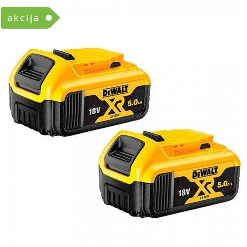 Dewalt 2x Akumulator 5.0 Ah DCB184 Cene