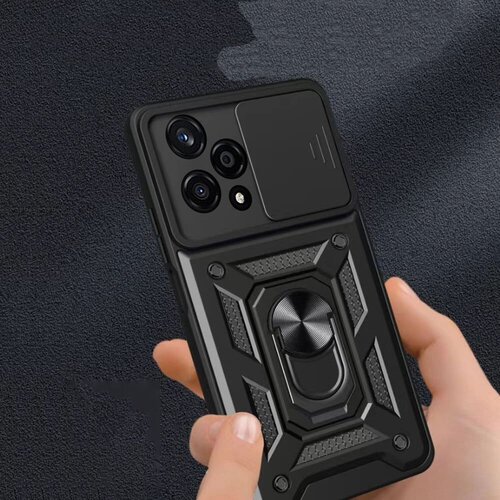 Techsuit serija CamShield za&amp;scaron;titna maskica za Honor 200 &amp;ndash; crna Slike