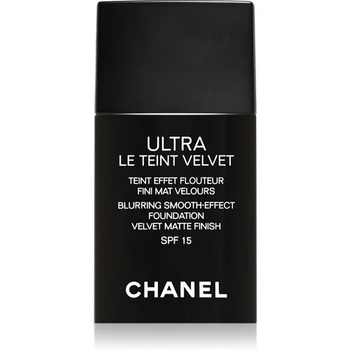 Chanel Ultra Le Teint Velvet dolgoobstojen tekoči puder SPF 15 odtenek Beige 60 30 ml