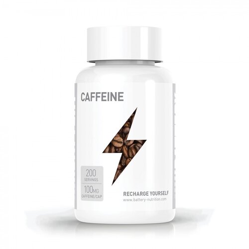 Battery Caffeine – kofein u kapsulama, 200 kapsula Cene