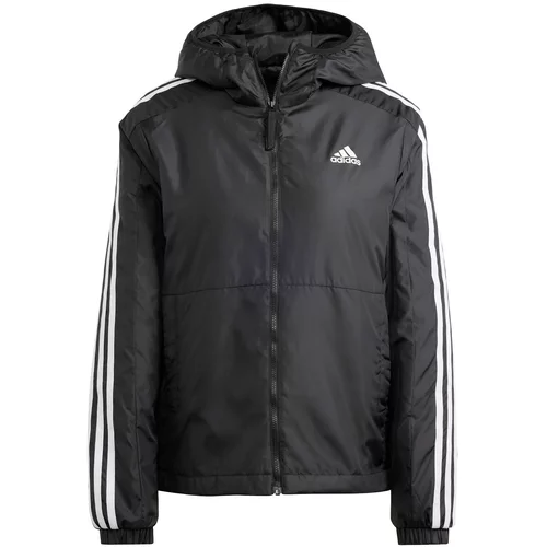 ADIDAS SPORTSWEAR Sportska jakna crna / bijela