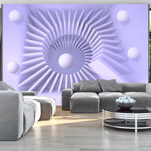  Samoljepljiva foto tapeta - Lavender maze 98x70