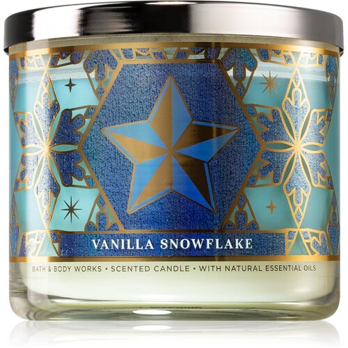 Bath &amp;amp; Body Works Vanilla Snowflake mirisna svijeća I. 411 g Slike