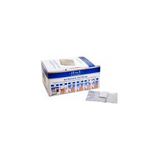 Folija za uklanjanje UV laka IBD Alu sa spužvicom &amp;ndash; 100 kom (Outlet) Slike