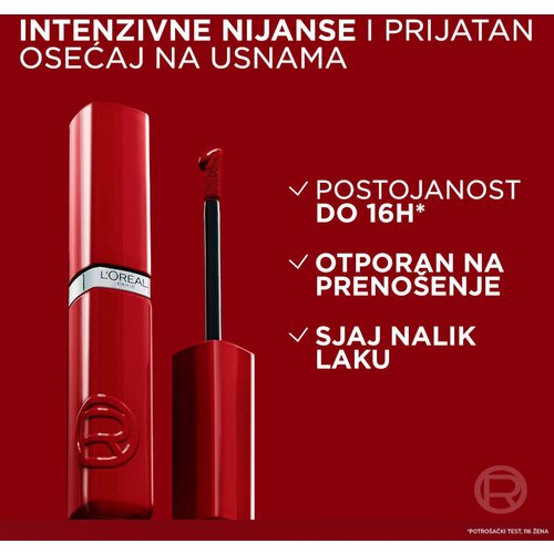 L&amp;acute;Or&amp;eacute;al Paris Infaillible dugotrajni tekući ruž za usne daje hidrataciju i sjaj nijansa 601 Worth It 4.3 ml Slike