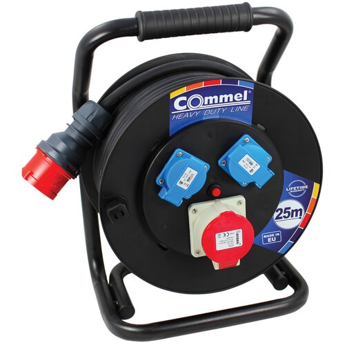 Commel Produžni kabel motalica 25 m 5x2,5 mm H07RN-F 3-fazna Cene