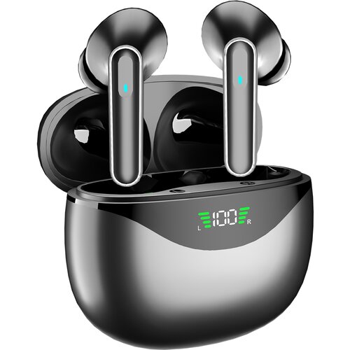 INF Brezžične 5.4 Bluetooth slušalke DP4 z dolgo življenjsko dobo baterije Black, (5000088568) Cene