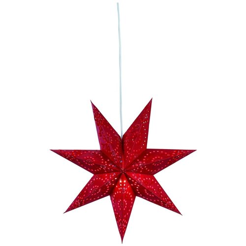 Marksl&amp;ouml;jd 700122 - Božićna dekoracija SATURNUS 1xE14/25W/230V, prečnik 45 cm, crvena Slike