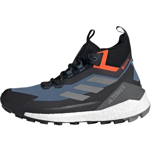 adidas Terrex Škornji 'Free Hiker 2' dimno modra / grafit / kamen / oranžna / črna