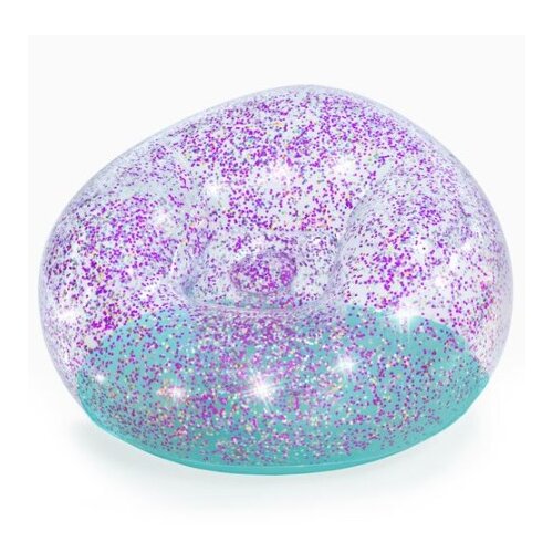 Bestway 75115 Lazy bag air chair glitter dream 114x112x66cm ( 4037 ) Cene