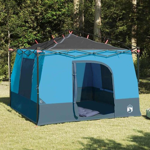 VidaXL &amp;Scaron;ator s krovom Ostalo s zračnim otvorom Plava i crna 290 x 288 cm Slike