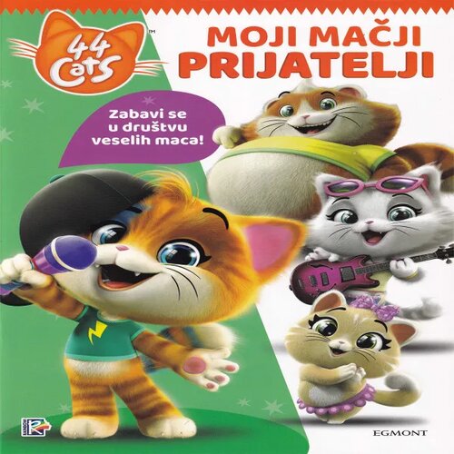 EGMONT GLOBAL PRESS moji mačji prijatelji - bojanka Cijene