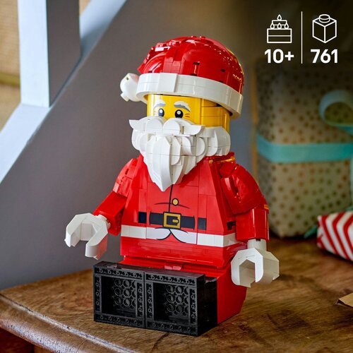 Lego iconic - uvećana minifigura deda mraza (40820) Slike