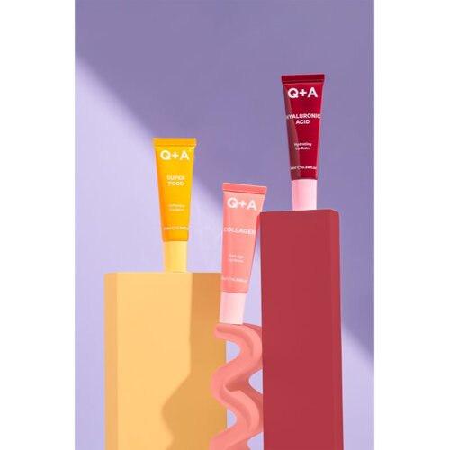 Q+A Hyaluronic Acid balzam za toniranje za usne s hidratantnim učinkom 10 ml Slike