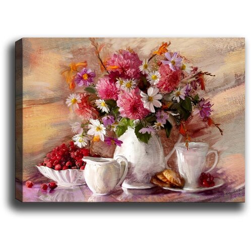 Tablo Center Slika Afternoon Tea, 70 x 50 cm Cene