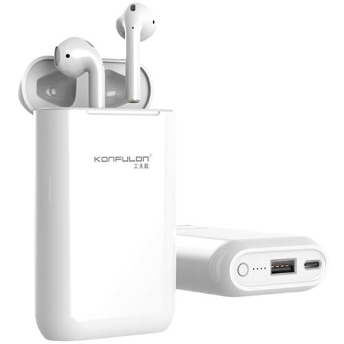 Konfulon BTS-08 Bluetooth slu&amp;scaron;alice, Bele Slike