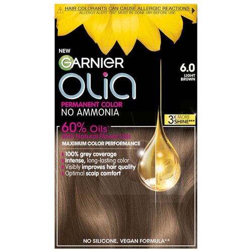 Garnier Olia boja za kosu 6.0 svetlo smeđa Cene