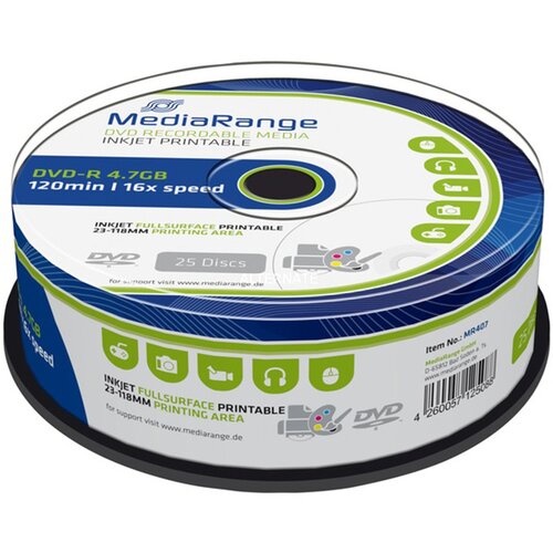 MR DVD-R 25/1 16×44.7GB Print Cijene