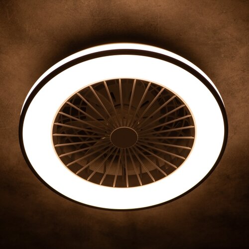 Kanlux 38033-LED prigu&amp;scaron;iva svetiljka sa ventilatorom PLAVE 48W/230V 3000/4000/6500K + daljinski upravljač Slike