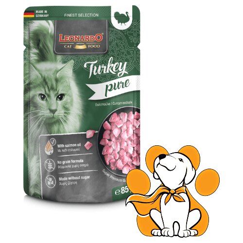 Leonardo Finest Selection Pure Turkey 85g, Vlažna Hrana Bogata Ćuretinom Cene