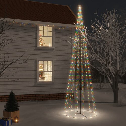  Stožasto božićno drvce &amp;scaron;areno s 1134 LED žarulje 230 x 800 cm Slike