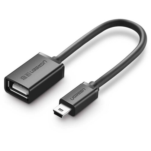 Ugreen 10383 USB kabel 0,1 m Mini-USB B USB A Črna Slike