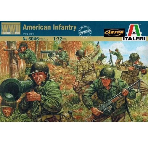 Italeri 1/72 Ameri&scaron;ka pehota WWII. voja&scaron;ke figure Cene