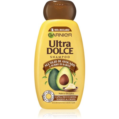 Garnier Ultra Doux Avocado Oil and Shea Butter &amp;scaron;ampon za kovrčavu kosu 250 ml Slike