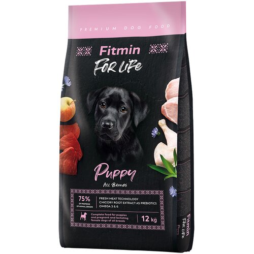 Fitmin Dog For Life Puppy All Breeds - Varčno pakiranje: 2 x 12 kg Cijene