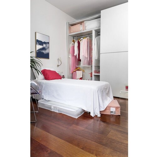 Compactor Vakuumska plastična kutija za ispod kreveta 65x45x15,5 cm Pink Edition &amp;ndash; Slike