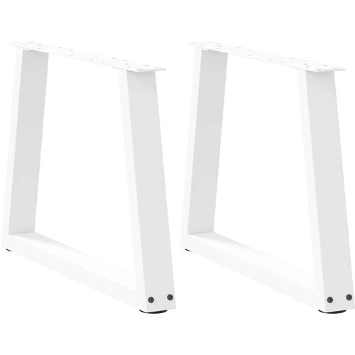  Noge za blagovaonski stol V-oblika 2 kom bijele 60x(42-43 3) cm Cijene