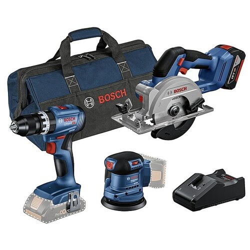 Bosch AMPShare 18V Set strojeva Combo Kit (18 V, 1 baterija, 6 -dij.) + BAUHAUS jamstvo 5 godina na uređaje na električni ili motorni pogon Cijene