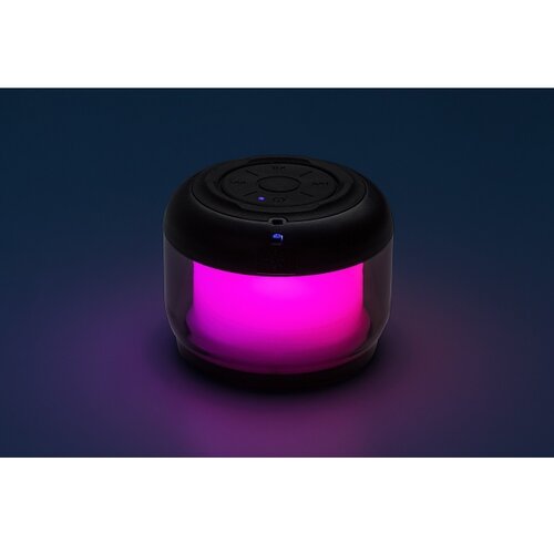 Rabalux stona lampa Radelia, Punjiva, Sa bluetooth zvučnikom, RGB, LED, 3W, Crna Slike