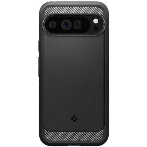 Spigen Rugged Armor maska za GOOGLE Pixel 9 Pro XL &amp;ndash; mat crna Slike