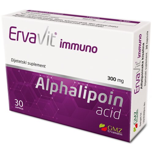 Ervamatin ervavit alfalipoinska kiselina, 30 cap x 300 mg 509271 Cene