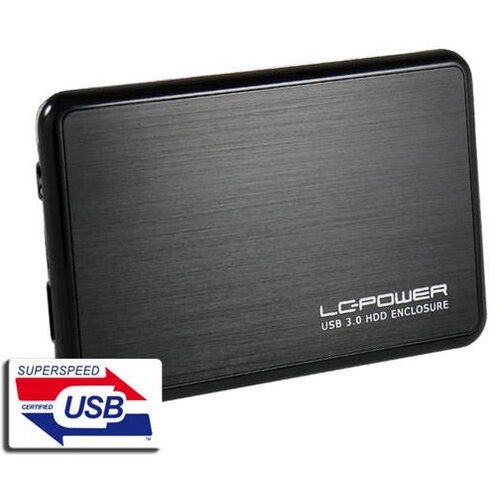 LC-Power LC-25BUB3 Enclosure2.5" USB 3.0,ultra... Cijene