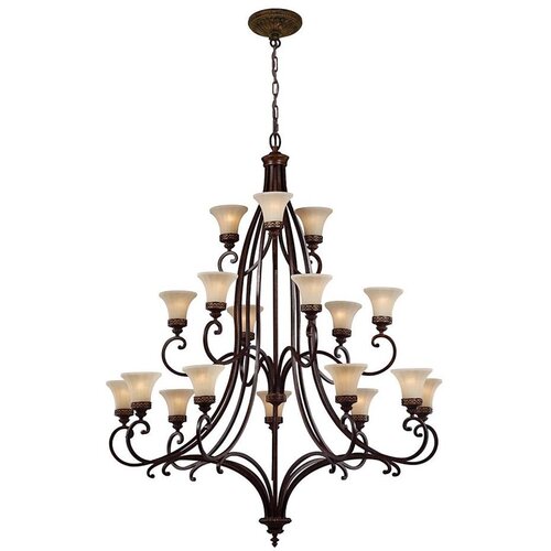  Feiss FE-DRAWING-ROOM18 - Luster na lancu DRAWING ROOM 18xE27/60W/230V Cene