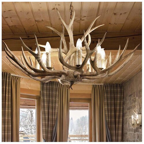 Ideal Lux luster na lancu chalet 8xE14/40W/230V u obliku rogova Cene