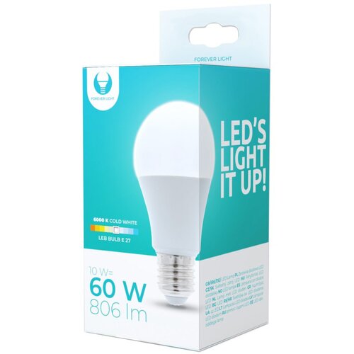 Forever LED varčna žarnica, sijalka E27 10W 6000K , 806lm Cene
