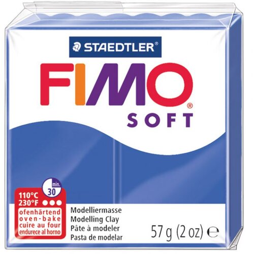  MASA ZA MODELIRANJE 57G FIMO SOFT STAEDTLER 8020-33 BRILJANTNO PLAVA Slike