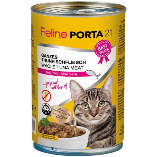  Feline Porta 21 varčno pakiranje 12 x 400 g - Tuna z aloe vero Cijene