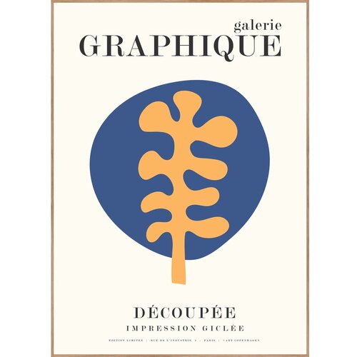 Malerifabrikken Plakat s okvirom 51x71 cm Graphique 7 &amp;ndash; Slike
