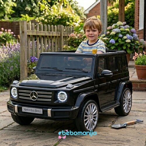  Licencirani Mercedes G500 na akumulator (Meke gume) 289 - Crni Cene