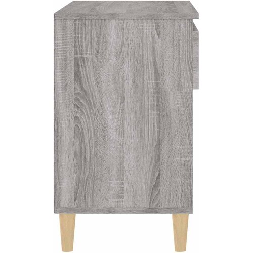  Ormarić za cipele boja hrasta 70 x 36 x 60 cm konstruirano drvo Siva Slike
