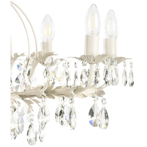 ONLI Luster na lancu TERESA 8xE14/6W/230V krem/patina Slike