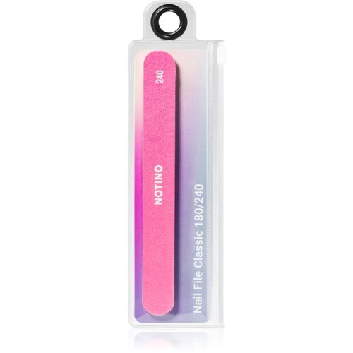 Notino Nail Tools Nail File Classic 180/240 klasična pilica za nohte z dvema grobostma Classic180/240 1 kos Slike