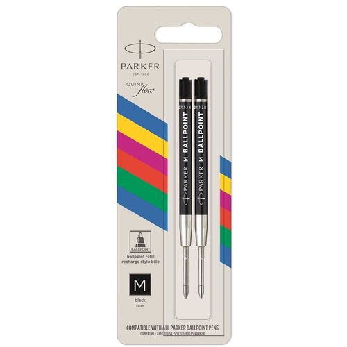 Parker refil za hemijsku olovku Royal Quink Black M PVC Slike