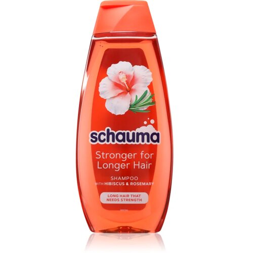 Schwarzkopf Schauma Stronger For Longer Hair šampon za okrepitev las za dolge lase Hibiscus & Rosemary 400 ml Cene